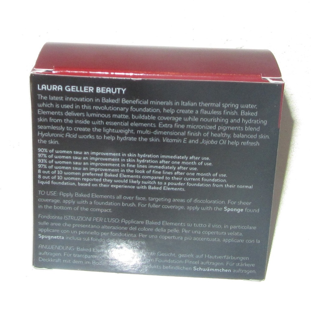Laura Geller Baked Foundation, Golden Medium New - Picture 3 of 6